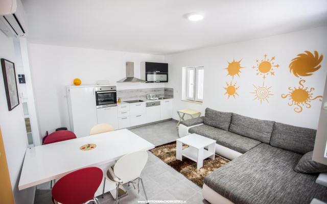 Apartmány Dalamacija - ubytovanie Omiš Chorvátsko