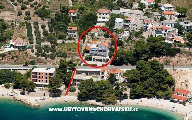 Apartmány Jasna  - ubytovanie Omiš Chorvátsko