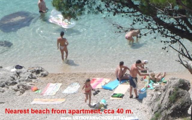 Apartmány Mira - ubytovanie Omiš Chorvátsko