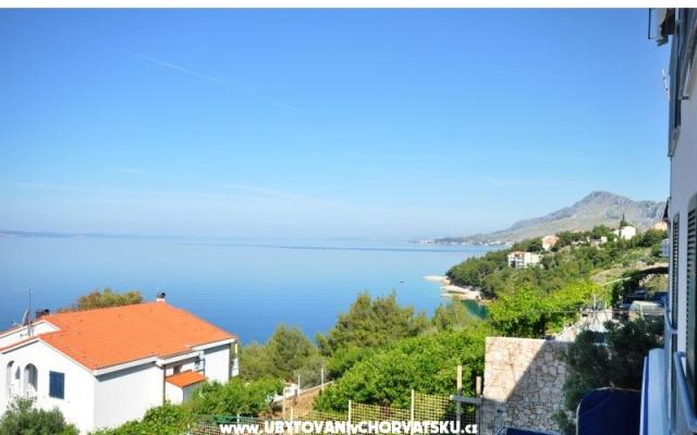 Apartmány Tiho - ubytovanie Omiš Chorvátsko