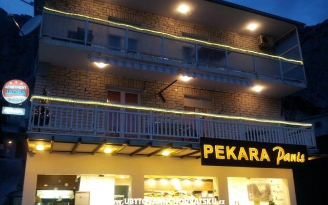 Apartmány Jadra - ubytovanie Omiš Chorvátsko