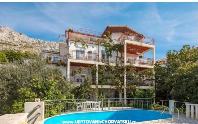 Apartmány Nemira - ubytovanie Omiš Chorvátsko
