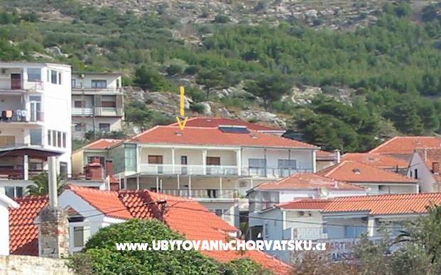 Apartmán Branko - ubytovanie Omiš Chorvátsko