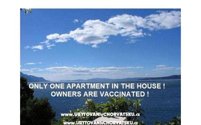 Apartmán Vesna - ubytovanie Omiš Chorvátsko