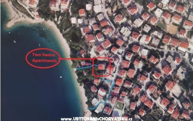 Urban Edge - Beach Apartmány - ubytovanie Omiš Chorvátsko
