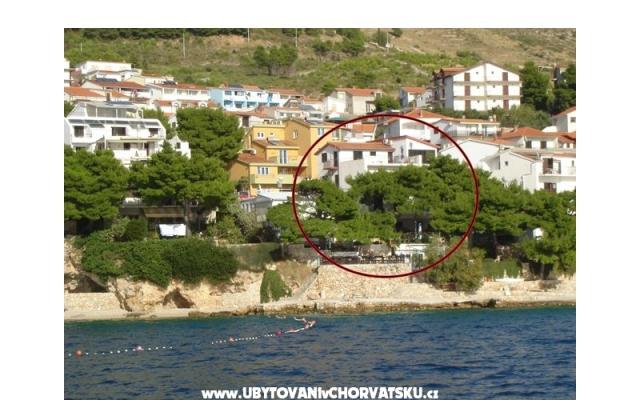 Villa Aga Apartmány - ubytovanie Omiš Chorvátsko