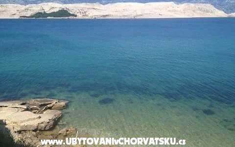 Apartmán Brankica - ubytovanie ostrov Pag Chorvátsko