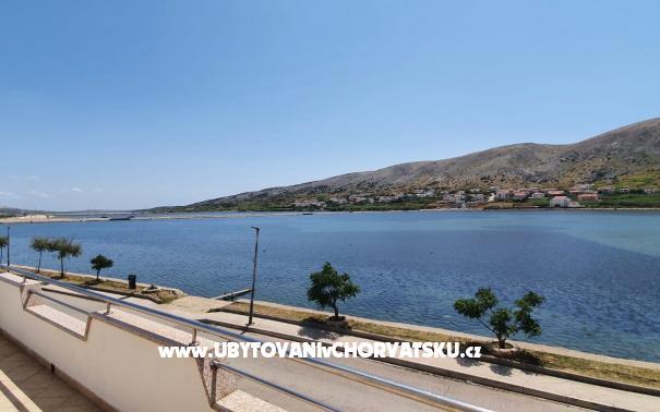 Apartmány Lazic - ubytovanie ostrov Pag Chorvátsko