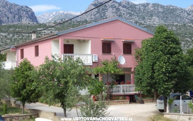 Aparmani Žile - ubytovanie Starigrad Paklenica Chorvátsko