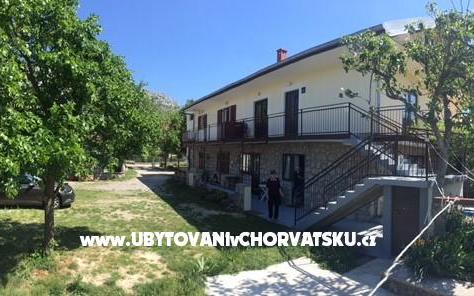 Apartmány BILI - ubytovanie Starigrad Paklenica Chorvátsko