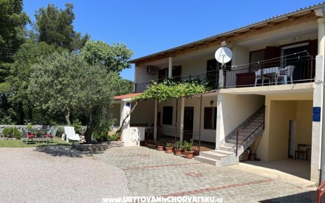 Apartmány Sekana - ubytovanie Starigrad Paklenica Chorvátsko