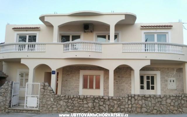 Apartmány Tkon-Muscet - ubytovanie ostrov Pašman Chorvátsko