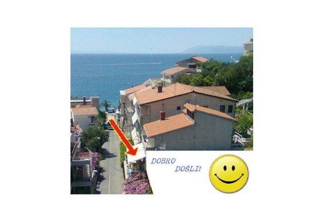 Apartmán Olivija - ubytovanie Podgora Chorvátsko