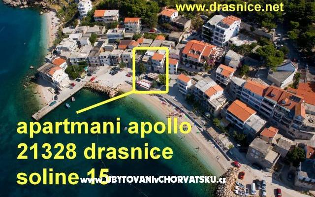 Apartmány Apollo - ubytovanie Podgora Chorvátsko