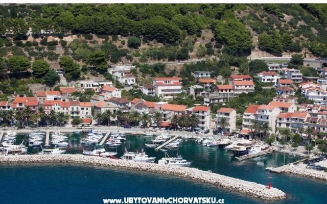 Apartmány Vela - ubytovanie Podgora Chorvátsko