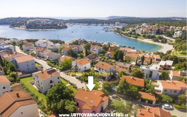 Apartmány Perunika - ubytovanie Pula Chorvátsko