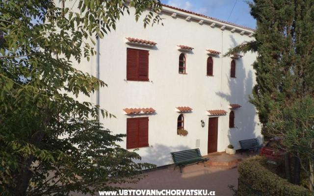 Apartmány Villa Adriana - ubytovanie ostrov Rab Chorvátsko