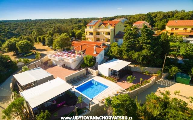 Villa Anka - ubytovanie ostrov Rab Chorvátsko