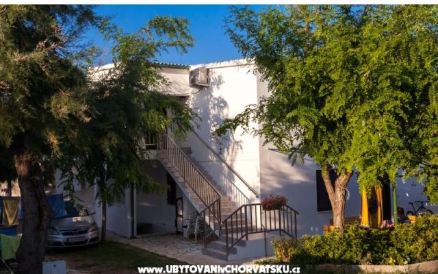 Apartmány Puntica - ubytovanie Ražanac Chorvátsko