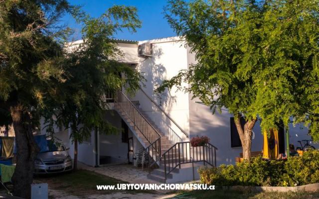 Apartmány Puntica - ubytovanie Ražanac Chorvátsko