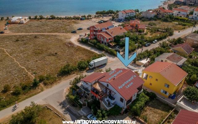 Apartmány Leon - ubytovanie Ražanac Chorvátsko