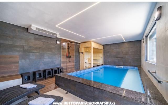 Riverside house pool jacuzi sauna - ubytovanie Rijeka Chorvátsko
