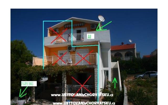 Villa Rtic - ubytovanie Rogoznica Chorvátsko