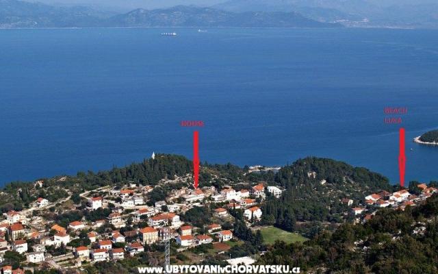 Apartmány Ljubica - ubytovanie Trpanj – Pelješac Chorvátsko