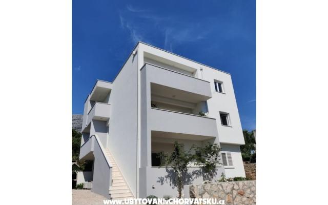 Apartmány Mladen - ubytovanie Tučepi Chorvátsko