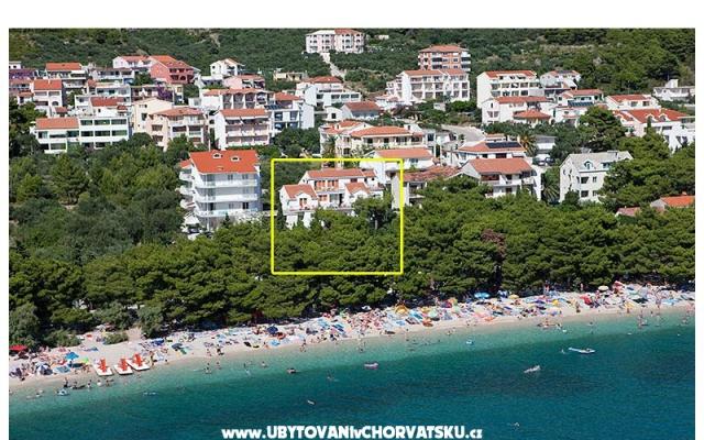 Apartmány Marija Pašalić - ubytovanie Tučepi Chorvátsko