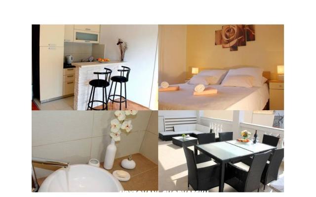 Apartmány Juricev 100m to the beach - ubytovanie Vodice Chorvátsko